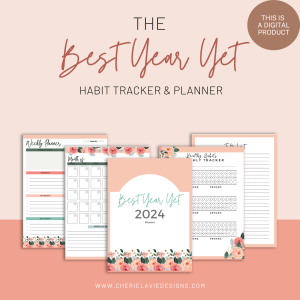 2024 Best Year Yet Habit Tracker & Planner