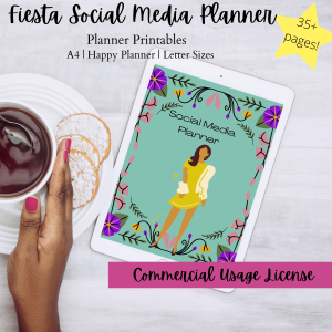 Fiesta Social Media Planner