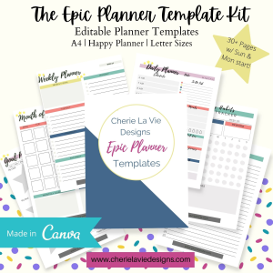 The Epic Planner Template Kit - Standard